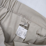 Brown&Street ブラウンアンドストリート 新品 タック ジョガーパンツ BS3410221 パンツ エクリュ レディース【中古】6-0418G∞