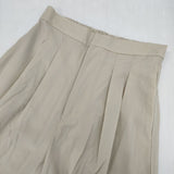Brown&Street ブラウンアンドストリート 新品 タック ジョガーパンツ BS3410221 パンツ エクリュ レディース【中古】6-0418G∞