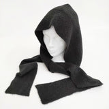 JOURNAL STANDARD アルパカMIX LOOPフーディストール 定価8800円 ストール 25AW ブラック レディース ジャーナルスタンダード【中古】6-0109T♪