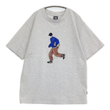 NEW BALANCE Athletics Sport Style MT41579 サイズL 半袖Ｔシャツ カットソー ライトグレー メンズ ニューバランス【中古】6-0501S♪