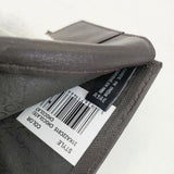 Calvin Klein レザースマートウォレット 31KA22C015 小銭入れなし 二つ折り財布 ダークブラウン ユニセックス カルバンクライン【中古】6-0530G∞