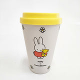 miffy 未使用 miffy cafe tokyo コスメキッチン バンブータンブラー タンブラー ベージュ レディース ミッフィー【中古】6-0204G◎