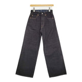 45R/45rpm ツイードデニムのバチ比女 （濃） 定価38500円 サイズ26 デニムパンツ ネイビー レディース フォーティーファイブアールピーエム【中古】6-0112G♪