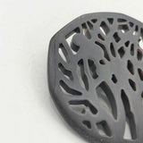 Lisette ブローシュ ヤギリギ ブローチ ブラック レディース リゼッタ【中古】6-0221G∞