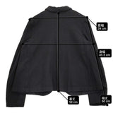 COMME des GARCONS COMME des GARCONS RR-J008 サイズXS ウール ジャケット ブラック レディース コムデギャルソン/コムコム【中古】6-0126T♪