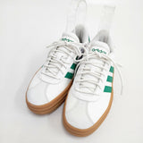 adidas スニーカー VL コート ボールド VL Court Bold 定価8800円 24.5cm スニーカー ホワイト グリーン レディース アディダス【中古】6-0223G◎