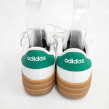 adidas スニーカー VL コート ボールド VL Court Bold 定価8800円 24.5cm スニーカー ホワイト グリーン レディース アディダス【中古】6-0223G◎