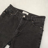 Mila Owen DENIM スキニーデニムパンツ サイズ0 09WFP232121 ストレッチ デニムパンツ ブラック レディース ミラオーウェン【中古】6-0311G♪
