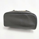 Michael Kors RHEA ZIP ぺブル レザー バックパック リュック・デイパック ブラック レディース マイケルコース【中古】6-0412G∞