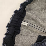 ゴーシュ G184-P025 サイズ2 コットンシルク イージー テーパード デニムパンツ ネイビー レディース ゴーシュ【中古】6-0311G♪