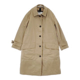 MHL. 595-0210501 PROOFED COTTON NYLON TWILL ダウンライナー付き 定価 58300円 サイズ0 コート 20AW キャメル ベージュ レディース エムエイチエル【中古】6-1007T△