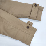 MHL. 595-0210501 PROOFED COTTON NYLON TWILL ダウンライナー付き 定価 58300円 サイズ0 コート 20AW キャメル ベージュ レディース エムエイチエル【中古】6-1007T△