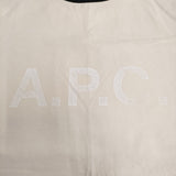 A.P.C. IENA別注 リンガーTシャツ 定価17600円 23253-1-97081 半袖Ｔシャツ カットソー 25SS オフホワイト レディース アーペーセー【中古】6-0118S♪