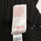 MARNI 新品 コットンダメージVネックニットベスト 定価104500円 サイズ54 CVMG0091A0 UFC652 ベスト ブラック メンズ マルニ【中古】6-0118M♪