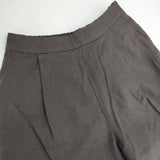 IENA 23030900933030 ツイルタックイージーパンツ 定価18700円 サイズ38 千鳥格子 パンツ ブラウン ブラウン レディース イエナ【中古】6-0131T△