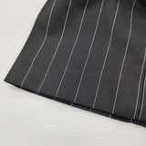 IENA ウーステッドツイル Uネックオールインワン サイズ38 定価37400円 ストライプ ツナギ 25SS ネイビー レディース イエナ【中古】6-0115T♪