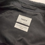 YAECA Soutien Collar Coat Long 67552 サイズM 定価79920円 ステンカラーコート ネイビー レディース ヤエカ【中古】6-0225M♪
