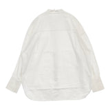 CITYSHOP BIG SHILHOUTTE SHIRTS ビッグシルエットシャツ 定価15400円 長袖シャツ ホワイト レディース シティショップ【中古】6-0311M♪