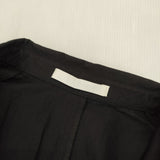 evam eva コットン E243T063 サイズ1 オールインワン ツナギ 24AW ブラック レディース エヴァムエヴァ【中古】6-0225M♪