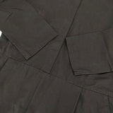 evam eva コットン E243T063 サイズ1 オールインワン ツナギ 24AW ブラック レディース エヴァムエヴァ【中古】6-0225M♪
