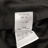 evam eva wool v neck one-piece ウールVネックワンピース サイズM E253T155 定価35200円 ワンピース 25AW ブラック レディース エヴァムエヴァ【中古】6-1013T♪