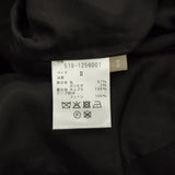 MARGARET HOWELL/FOX BROTHERS FLANNEL DRESS 定価80300円 578-1256001 サイズ2 ジャンパースカート ワンピース 21AW ブラック レディース マーガレットハウエル/フォックスブラザーズ【中古】6-0115T♪