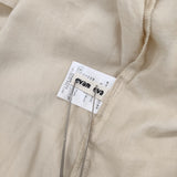 evam eva コットンカシミヤスクエアープルオーバー E181T015 ブラウス シャツ ベージュ レディース エヴァムエヴァ【中古】6-0311M♪