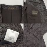 Mackintosh リングツイードシャークスキンジャケット G1D84-201-46 テーラードジャケット チャコールグレー系 レディース マッキントッシュ【中古】6-0802T∞