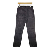 IENA LA BOUCLE ブラックデニム サイズ36 日本製 デニムパンツ ブラック レディース イエナラブークル【中古】6-0321G△