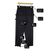 BALLSEY トリアセテート テーパードパンツ スラックス サイズ36 日本製 パンツ ブラック レディース ボールジー【中古】6-0321G△
