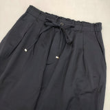 BALLSEY レーヨンコットンフロントタックイージーパンツ サイズ34 パンツ 濃紺 レディース ボールジー【中古】6-0321G△