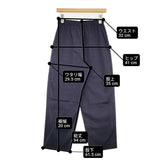 BALLSEY レーヨンコットンフロントタックイージーパンツ サイズ34 パンツ 濃紺 レディース ボールジー【中古】6-0321G△
