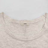 IENA コットン麻ノースリーブプルオーバー ベスト クルーネック ニット アイボリー レディース イエナ【中古】6-0324M♪
