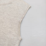 IENA コットン麻ノースリーブプルオーバー ベスト クルーネック ニット アイボリー レディース イエナ【中古】6-0324M♪