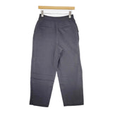 BALLSEY レーヨンリネン フロントタッククロップドパンツ クロップドパンツ チャコールグレー レディース ボールジー【中古】6-0321M△