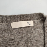 nest Robe 01084-0266 アルパカ ウール ロング丈 カーディガン ライトブラウン レディース ネストローブ【中古】6-0131T△