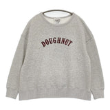 cloth&cross Hug O War 妄想カフェ トレーナー DOUGHNUT スウェット グレー レディース クロス＆クロス ハグオーワー【中古】6-0118M♪