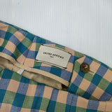 UNITED ARROWS シャイニー ギンガムチェック スリムパンツ 定価19600円 パンツ 25SS マルチカラー レディース ユナイテッドアローズ【中古】6-0321G△