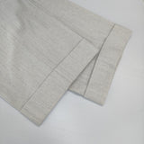 MARGARET HOWELL 578-7243013 LIGHT FLANNEL TROUSERS ウール カシミヤ カシミア ワイドパンツ 定価38500円 パンツ ライトグレー レディース マーガレットハウエル【中古】6-0131T△