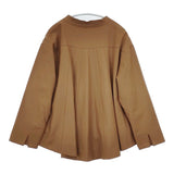 ADIEU TRISTESSE B0193AFJ046 ウールノーカラー ジャケット ウール サイズ38 コート ブラウン レディース アデュートリステス【中古】6-0131T△