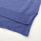 ADIEU TRISTESSE エクストラファインラムホールガーメント 定価28600円 セーター ニット 25AW ブルー レディース アデュートリステス【中古】6-0115T♪