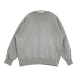 Dessin タイガーワンポイントスウェット 刺繍 トレーナー コットン スウェット グレー レディース デッサン【中古】6-0321M△