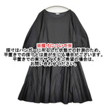 Conges payes コットンキュプラ B0143RFA845 ワンピース ブラック レディース コンジェ ペイエ【中古】6-0324M♪