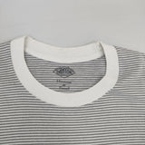 Danton JD-9041 ポケット ボーダー サイズ40 半袖Ｔシャツ カットソー グレー ホワイト レディース ダントン【中古】6-0621S∞