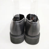 green label relaxing レイン チャンキー ローファー 晴雨兼用 定価9350円 Lサイズ ローファー ブラック レディース グリーンレーベルリラクシング【中古】6-0223G◎