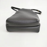 MARROW 新品 ダブルフェイス リング マフ ショルダーバッグ 定価20900円 ショルダーバッグ ブラック レディース マロウ【中古】6-0118G♪