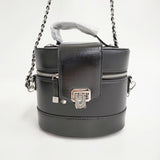 HARE 新品 カナグデザインバニティショルダーバッグ 定価8800円 バケツバッグ ショルダーバッグ ブラック レディース ハレ【中古】6-0118G♪