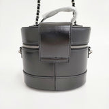 HARE 新品 カナグデザインバニティショルダーバッグ 定価8800円 バケツバッグ ショルダーバッグ ブラック レディース ハレ【中古】6-0118G♪