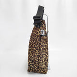 Drifter レオパード EVERYDAY TOTE 2way 定価7150円 ショルダーバッグ トートバッグ イエロー ブラウン レディース ドリフター【中古】6-0412G∞