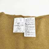 mina perhonen cozy アンゴラ マフラー スヌード カーキ レディース ミナペルホネン【中古】6-0122T◎